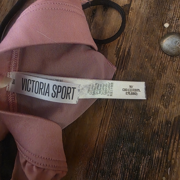 Pink Triangle Bralette Top - Picture 2 of 3